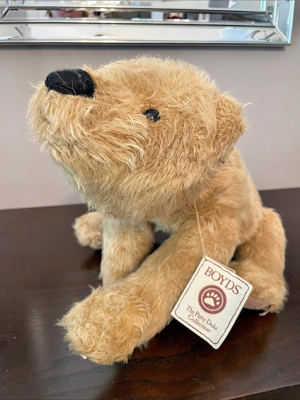 Boyds Bears Shamus Plush Dog with Authenticity Tags in